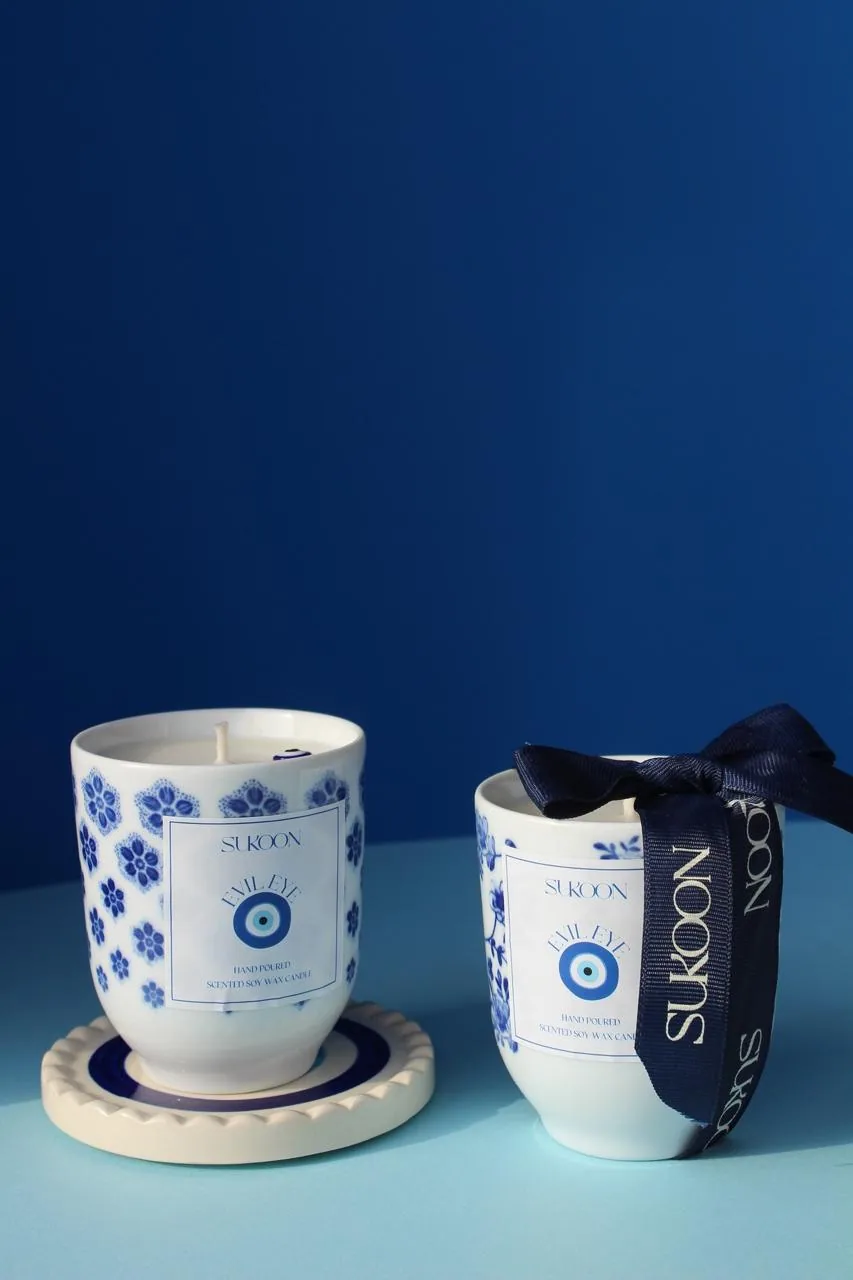 Blue Evil Eye Cups